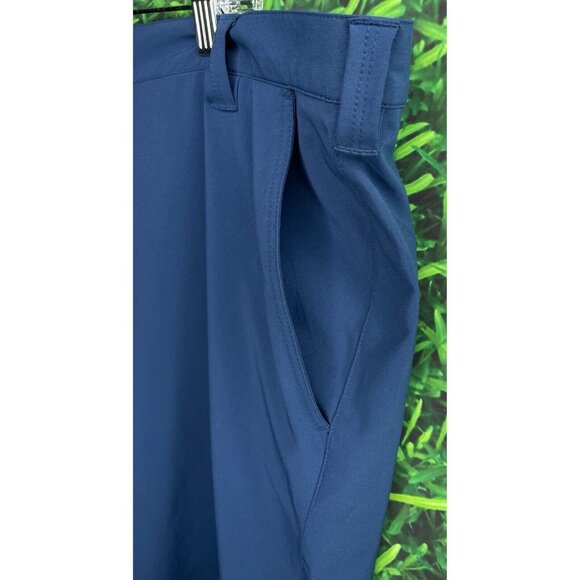Columbia PFG Flat Front Men’s Size 42 Blue Lightweight Shorts 10" Inseam Pockets - Picture 3 of 5